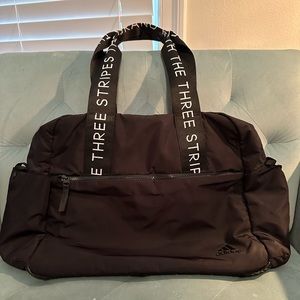 Adidas Black/Pink Gym Bag